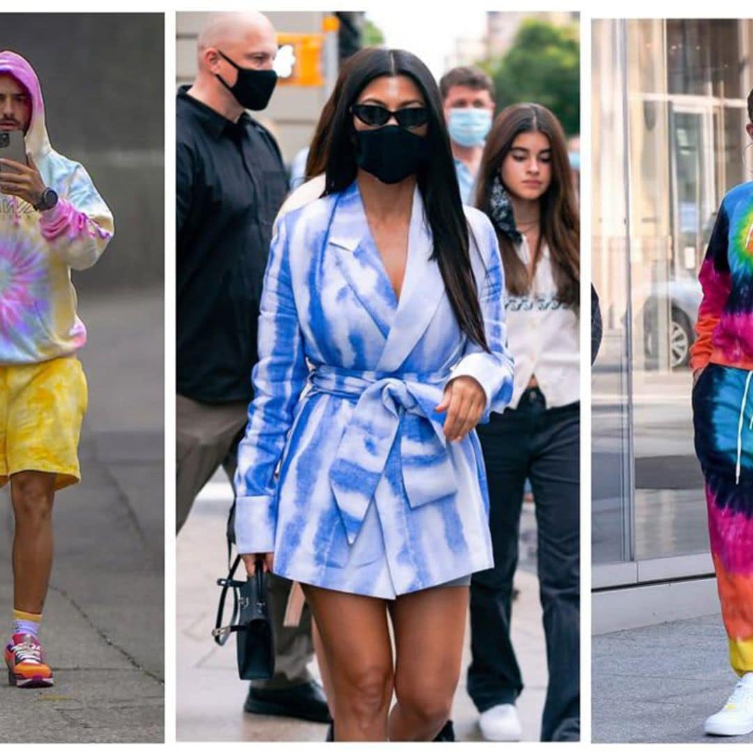 20 Celebrities loving the tie-dye trend