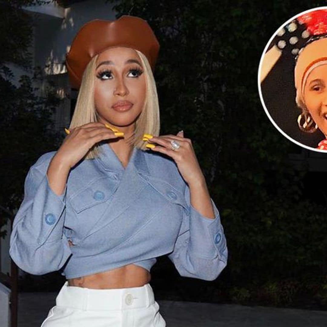 Cardi b is completely unrecognizable without makeup - see the photos!