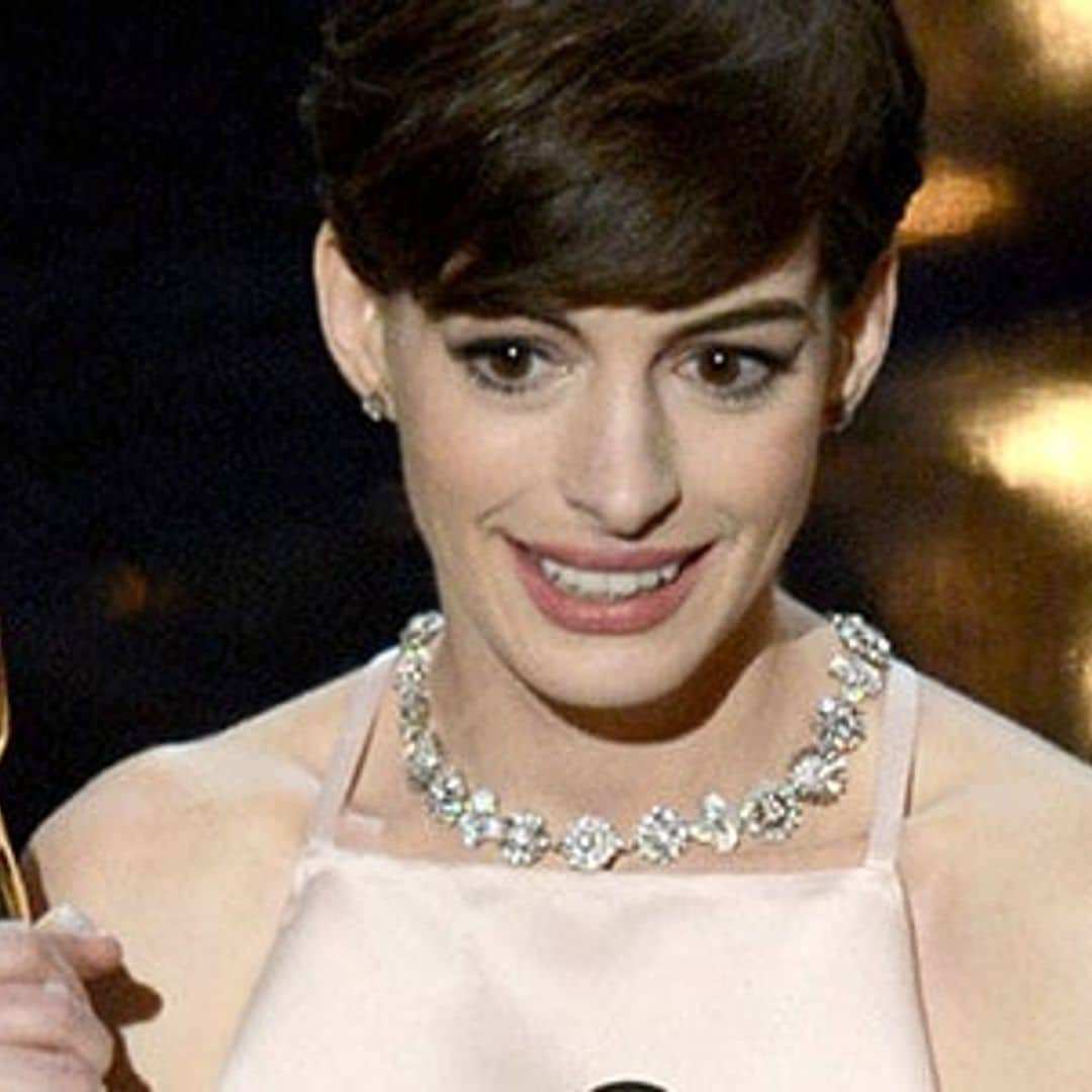 Oscar winner Anne Hathaway admits being 'stressed out' by early fame