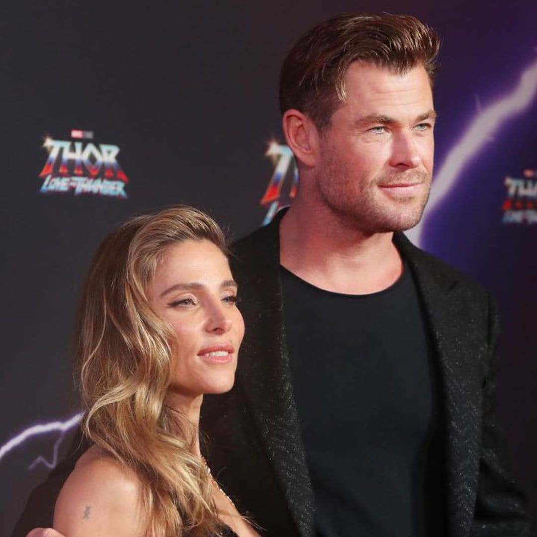 ‘Thor’ Premiere: Elsa Pataky and Chris Hemsworth take their twins to their first red carpet