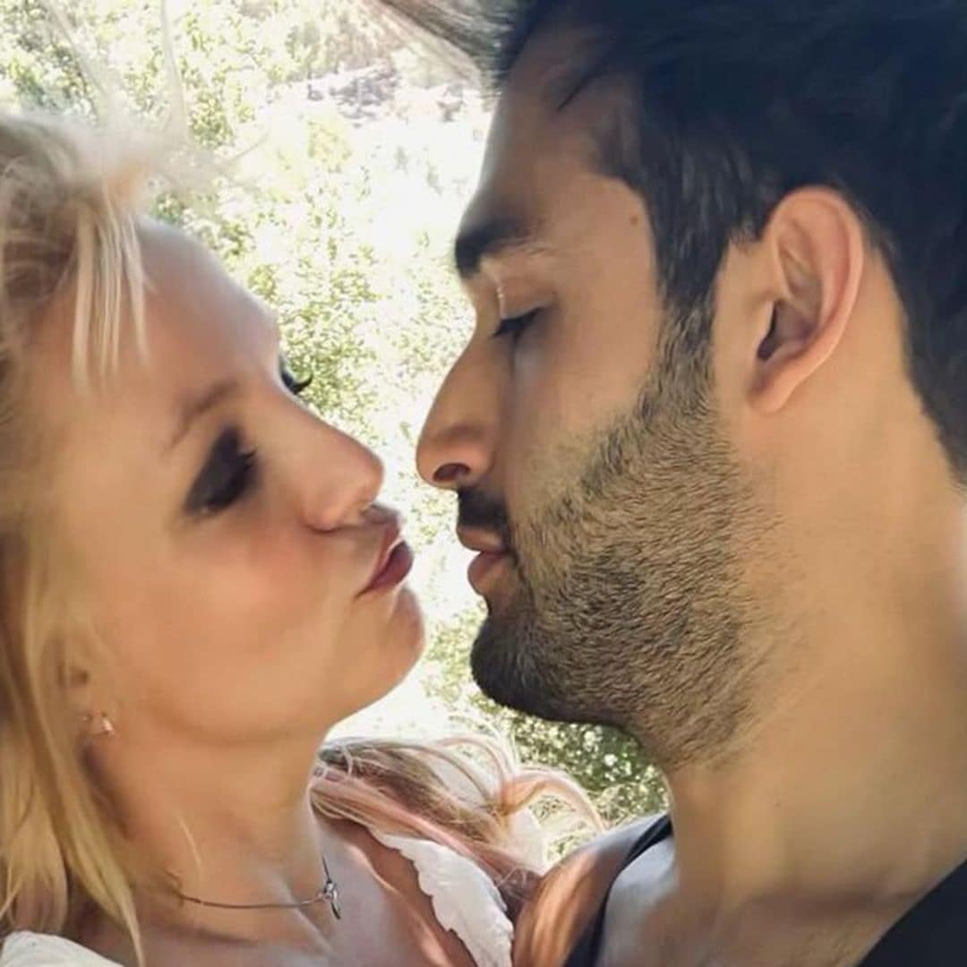 Britney Spears sparks engagement rumors after driving Sam Asghari to get coffee with a ring on THAT finger