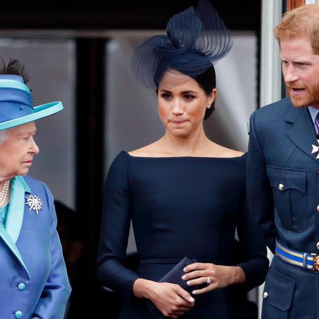 Queen Elizabeth releases statement on Harry and Meghan after royal summit