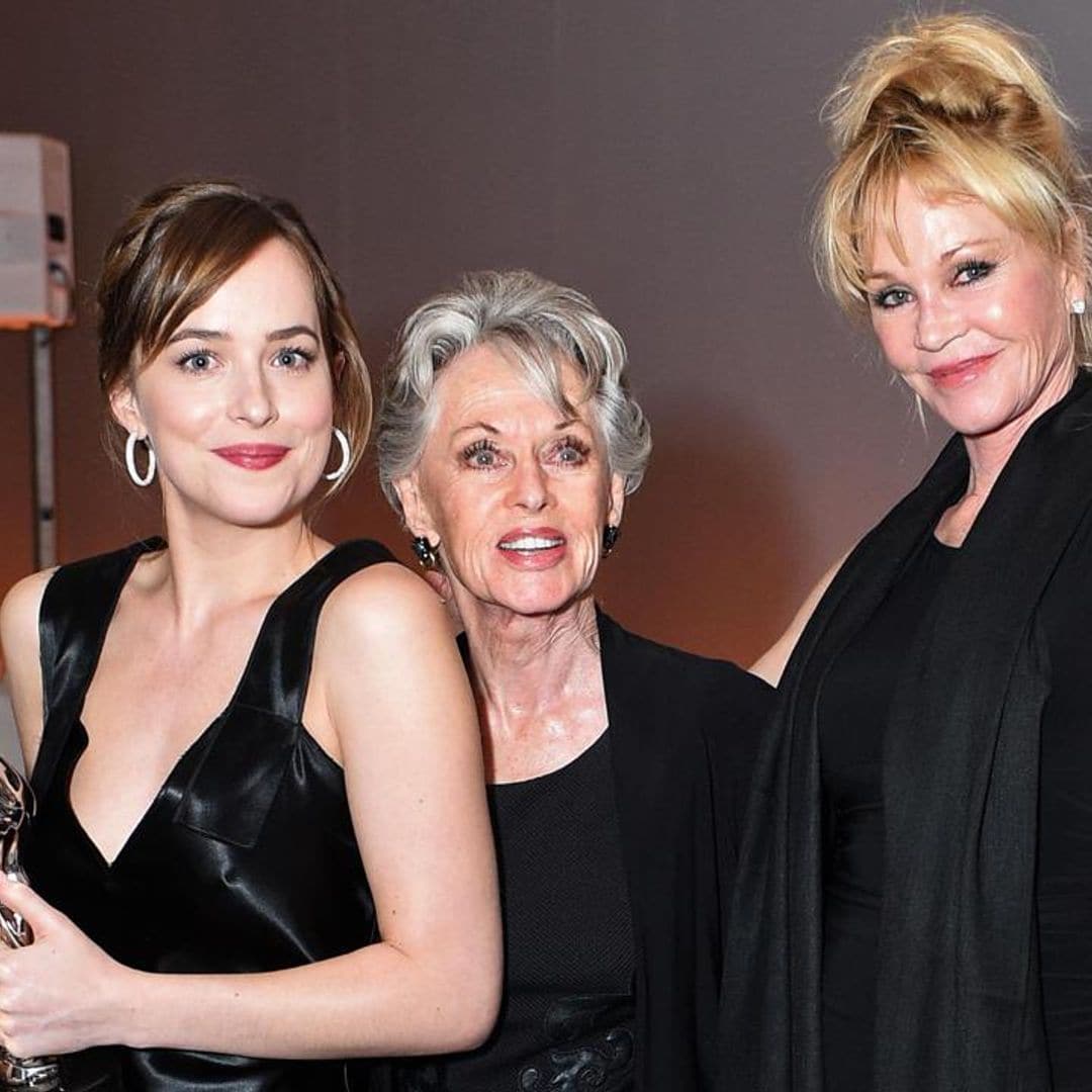 Dakota Johnson says Alfred Hitchcock gave Melanie Griffith a doll of her mom in a coffin