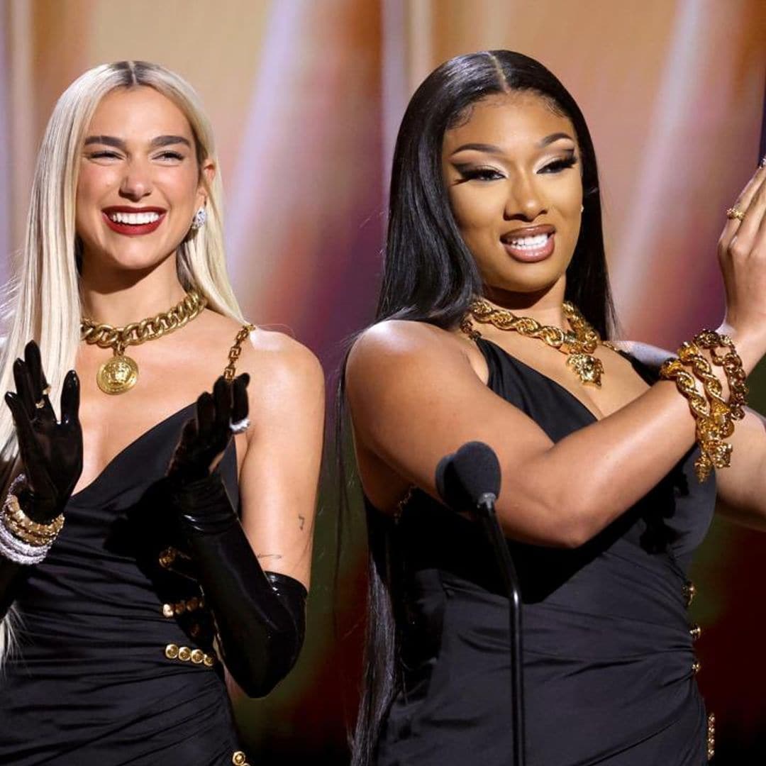 Megan Thee Stallion and Dua Lipa channeled this unforgettable ‘90s moment during the GRAMMYs