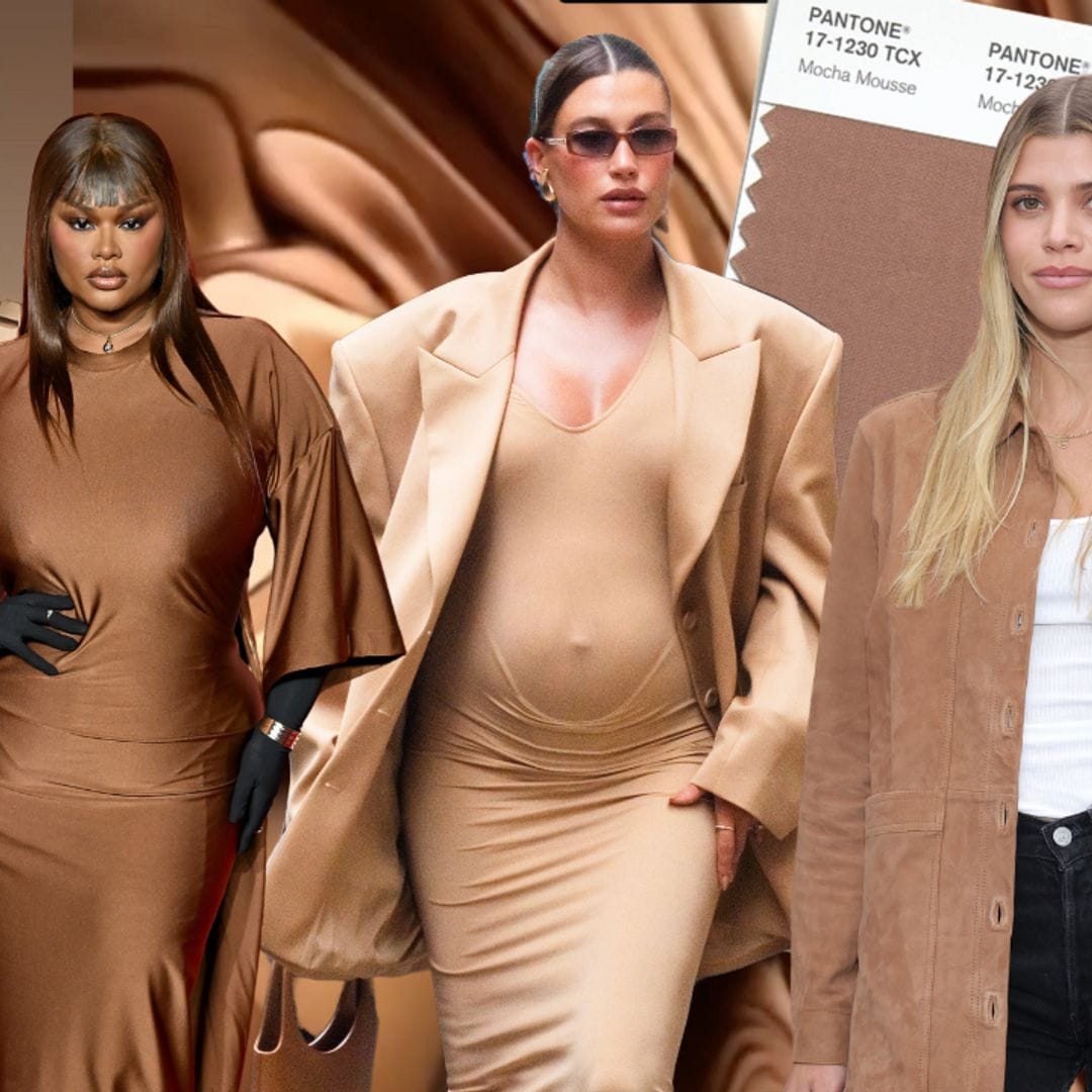 Celebrities wearing Pantone’s Color of 2025: Mocha Mousse