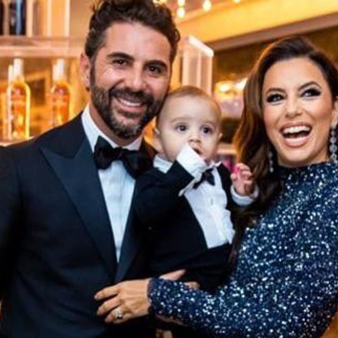 Eva Longoria and José Bastón’s son Santi steals the show during anniversary celebration