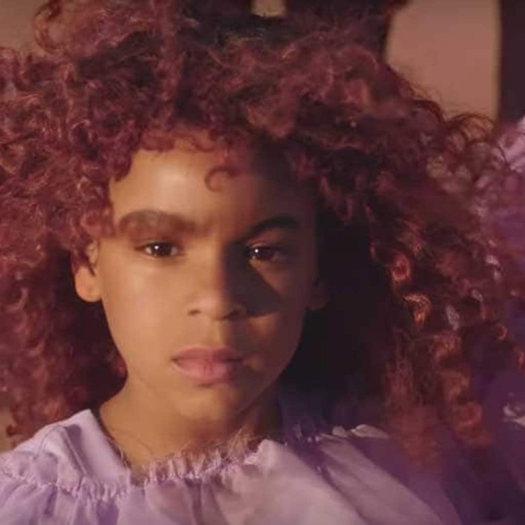 Blue Ivy Carter stars alongside her mother Beyoncé in 'Spirit' music video