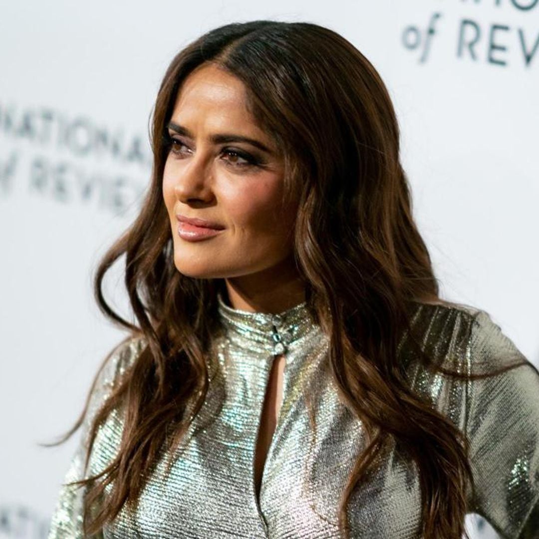 Salma Hayek was forced to be creative with fashion at the start of her career