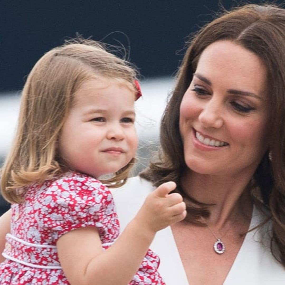 Kate Middleton reveals Princess Charlotte's messy hobby