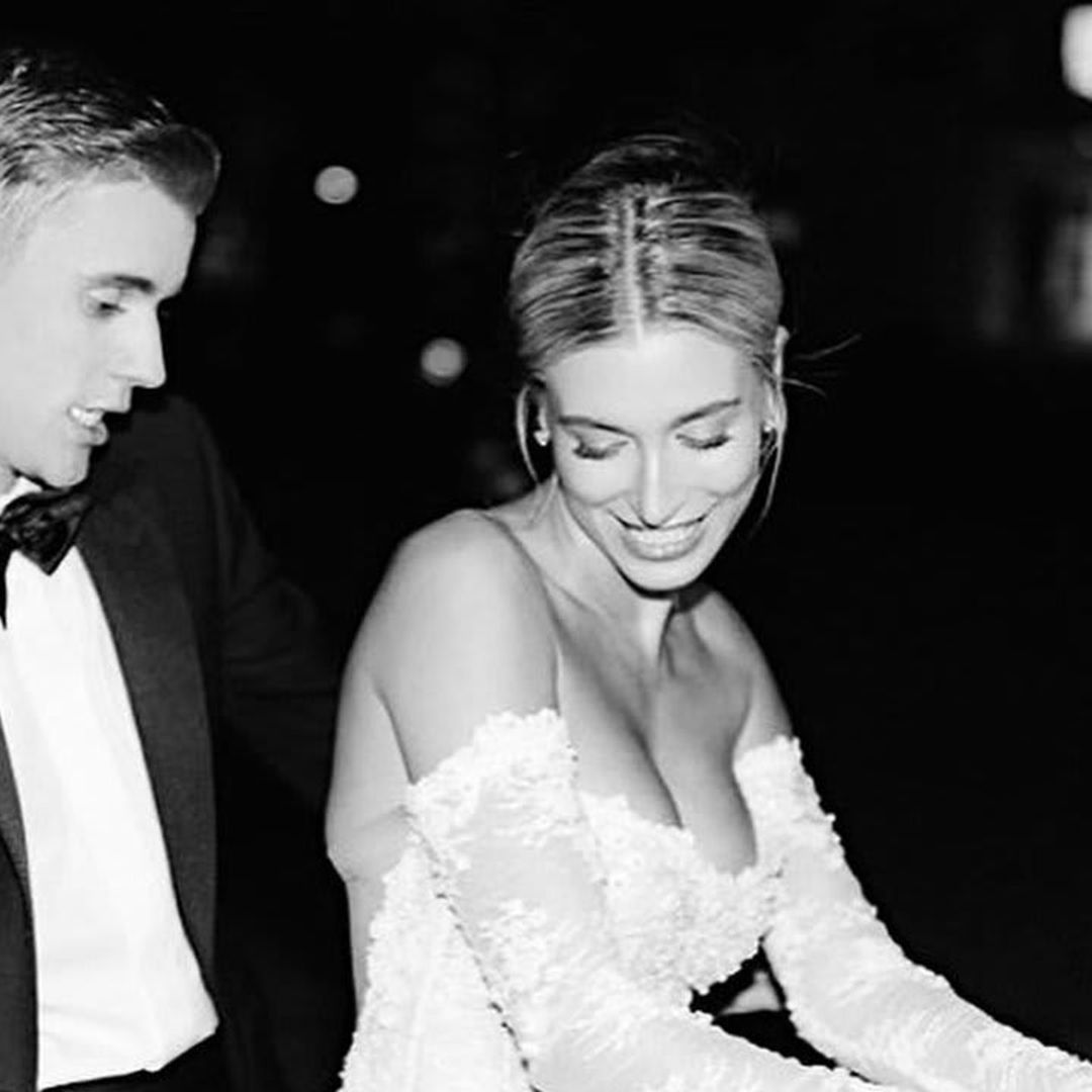 Hailey Bieber shares new photos from wedding to Justin Bieber for 2nd anniversary