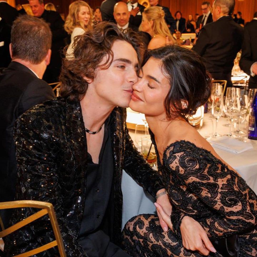 Kylie Jenner and Timothée Chalamet enjoy a night out at New York City’s trendiest dining spot