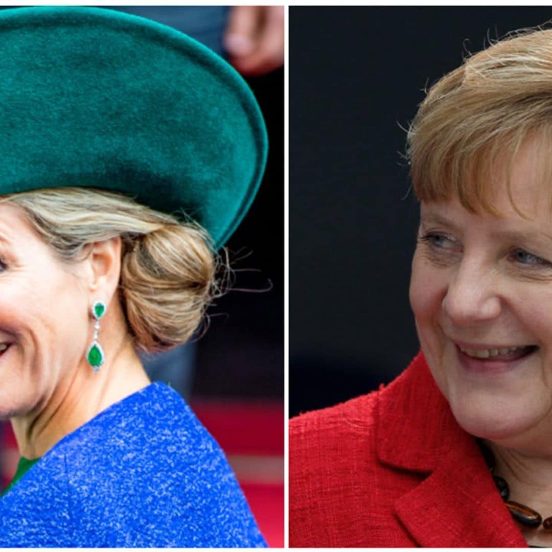 Queen Maxima and Angela Merkel have hilarious misunderstanding over France