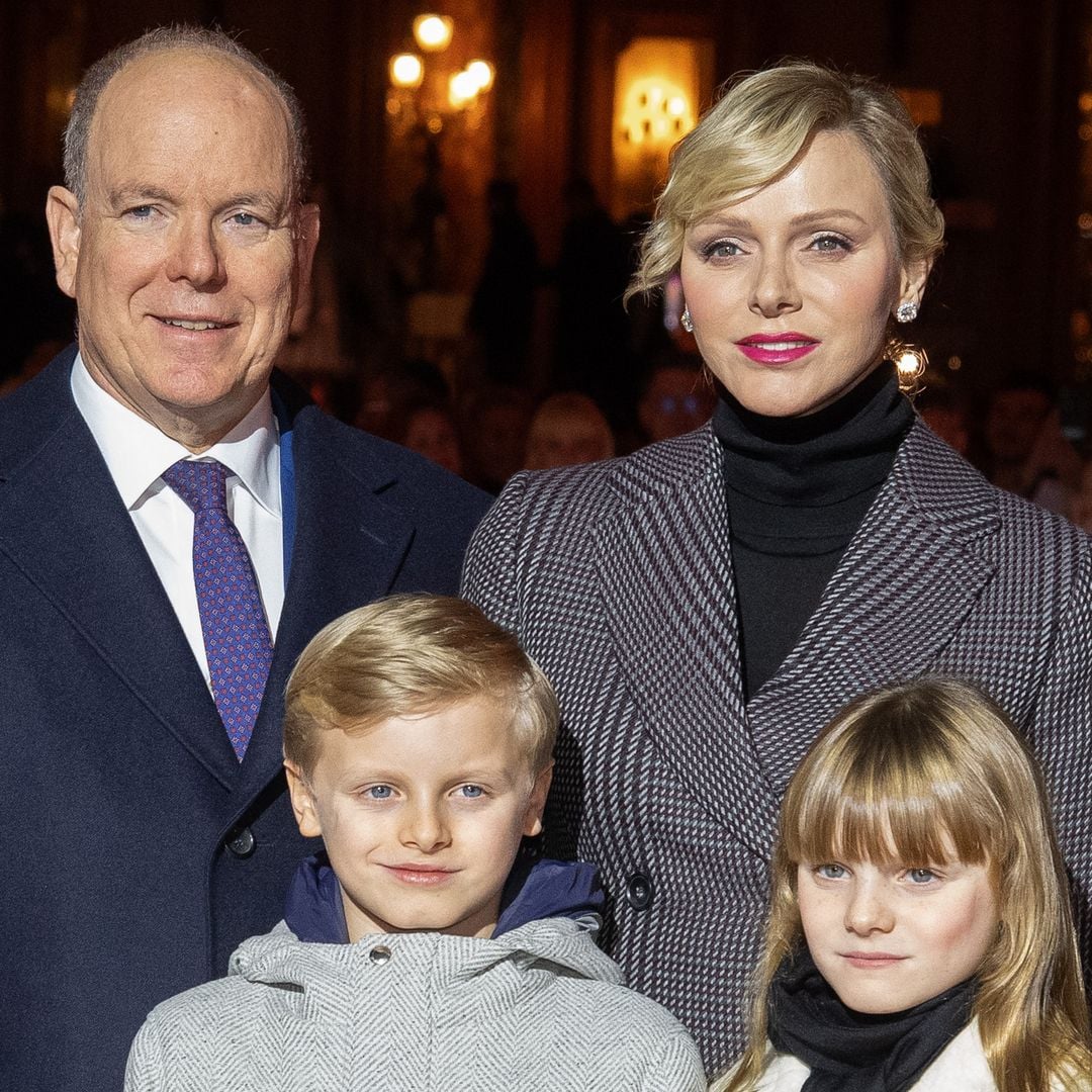 Prince Albert and Princess Charlene share family’s cozy Christmas card photo