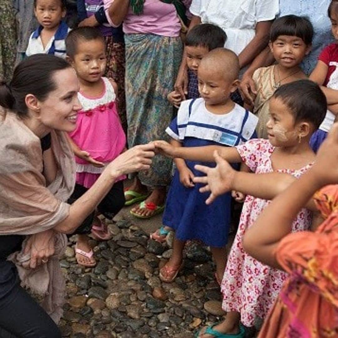 Celebrity week in photos: Angelina Jolie, Salma Hayek, Victoria's Secret angels, more