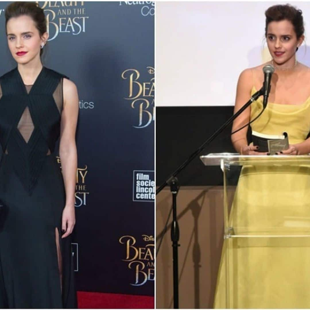 Emma Watson's fairytale 'Beauty and the Beast' style from around the world