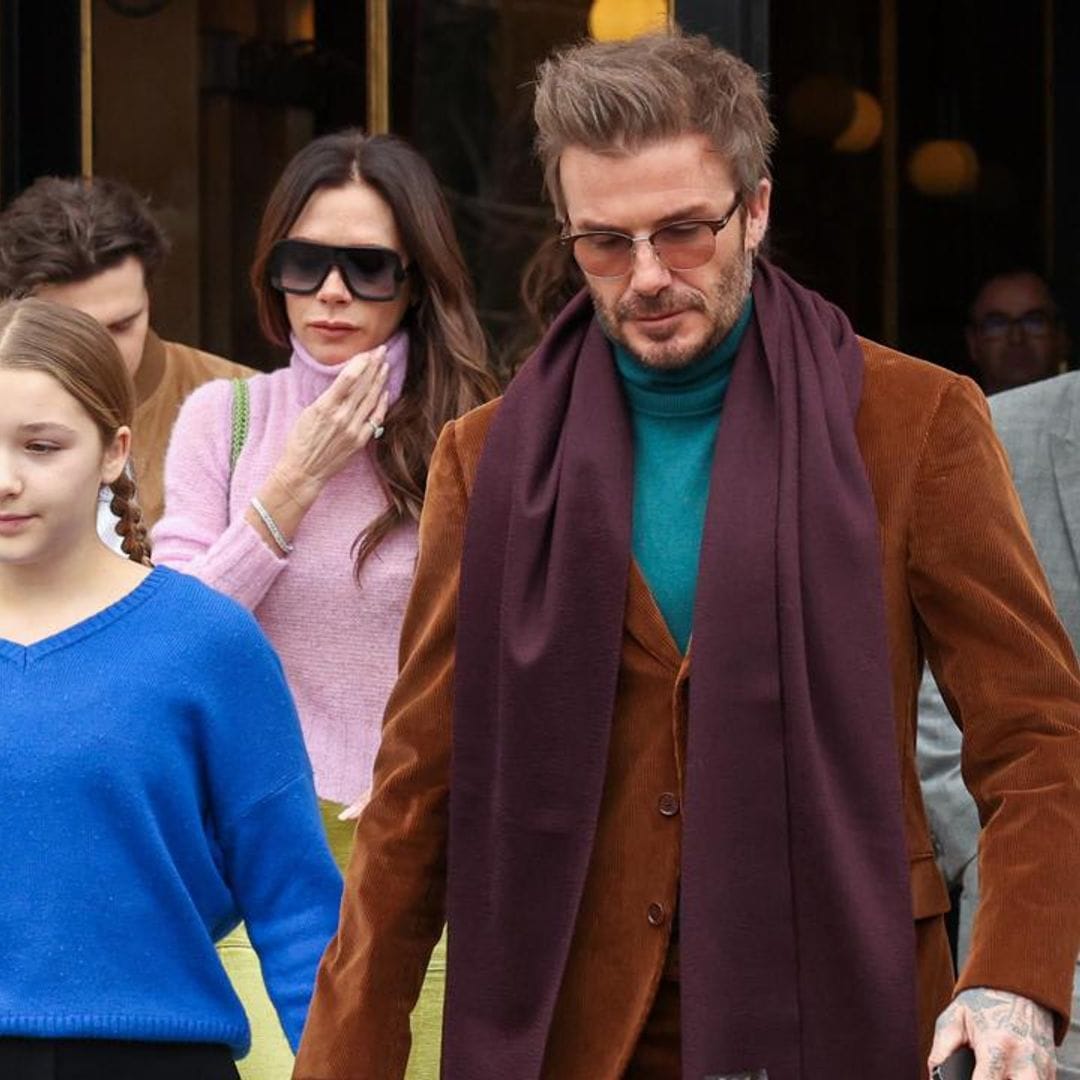 The Beckhams take Japan! David and Victoria travel with Cruz and Harper to Japan