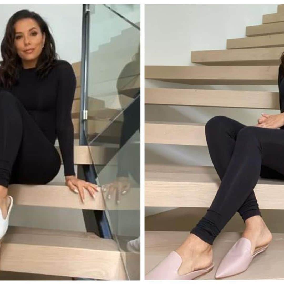 Eva Longoria found the perfect shoe style to wear this summer besides sandals