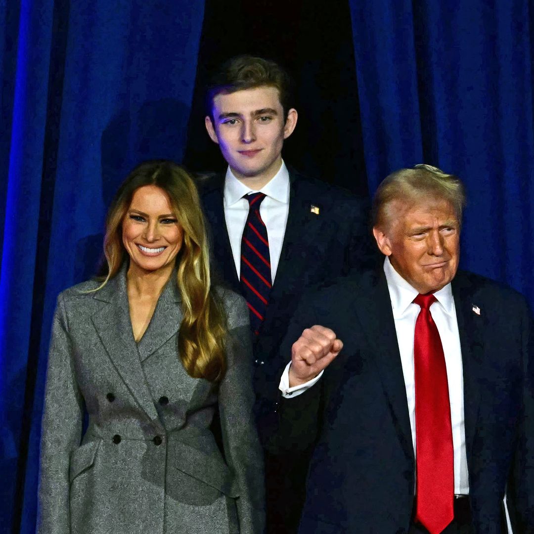 Barron Trump spends Thanksgiving with Melania and Donald at Mar-a-Lago: 'Celebrating special day'