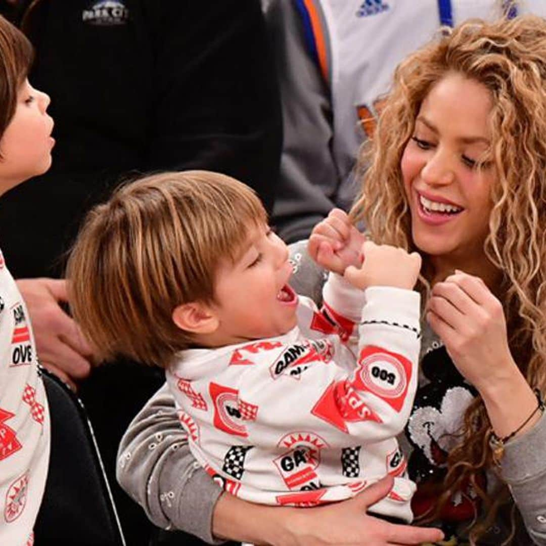 Shakira's children prayed for her during one of her toughest moments