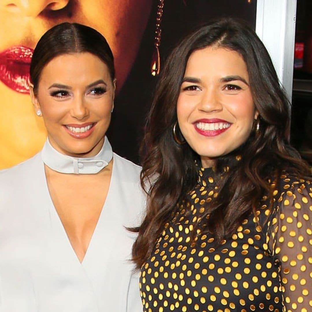 Eva Longoria and America Ferrera are #bffgoals in the gym