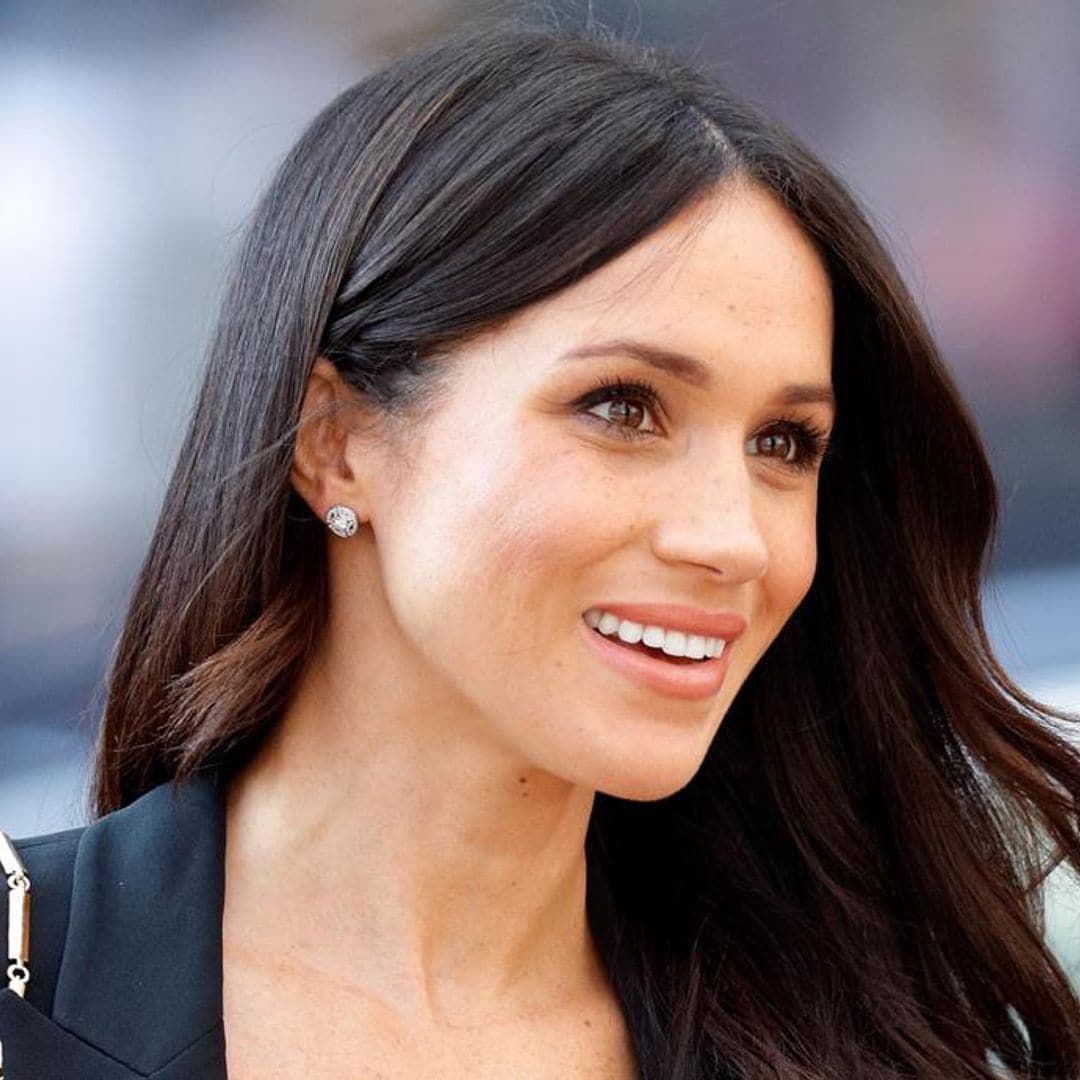 Meghan Markle just wore shoes made out of water bottles