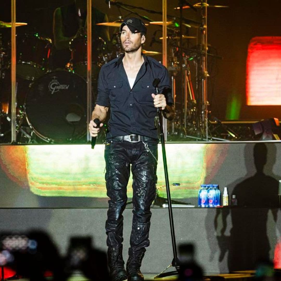 Enrique Iglesias leaves new baby with Anna Kournikova as he hits the road