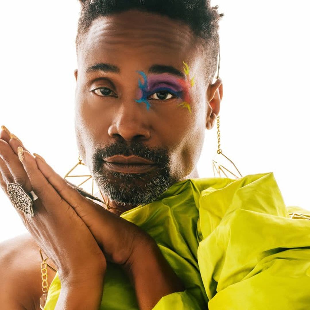 Billy Porter wears outfit from a Dominican fashion designer in a recent magazine spread