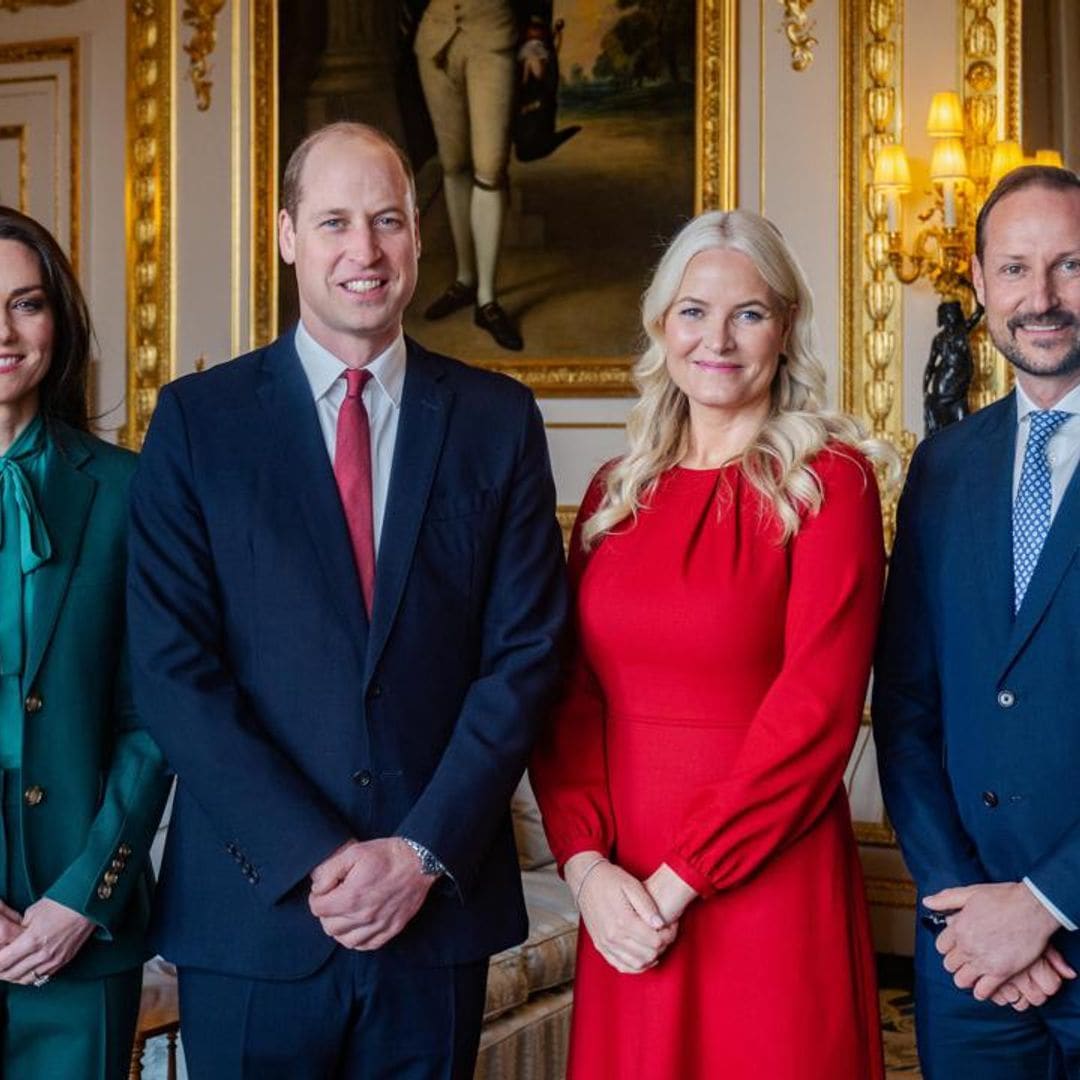 Crown Prince and Crown Princess reunite with Prince William and Kate