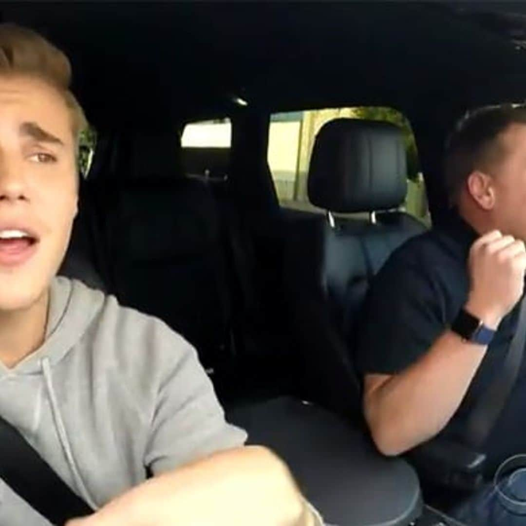 Justin Bieber sings 'Baby' with James Corden, shares his 10-year plan