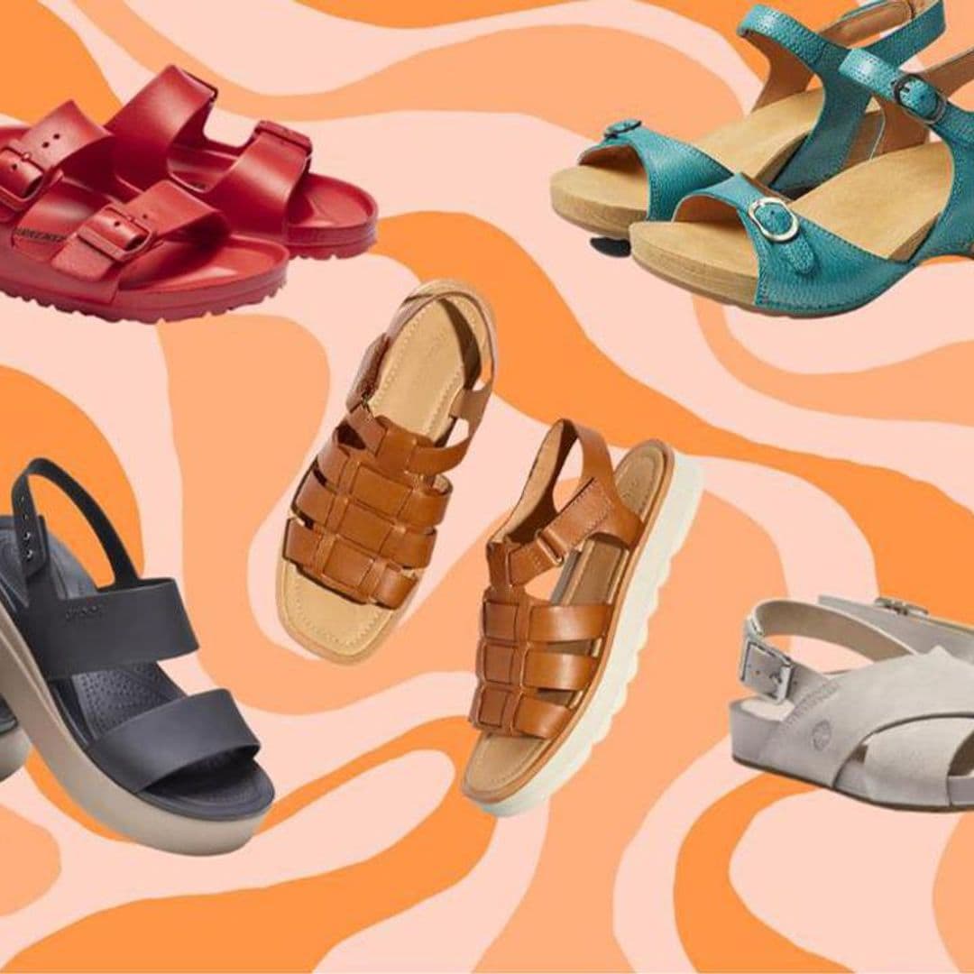 Comfy and stylish sandals perfect for this summer