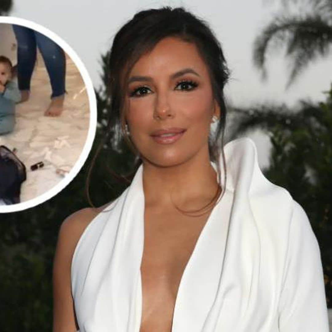 Baby Santiago helps mom Eva Longoria glam up for special day: 'it's bigger than my wedding day'