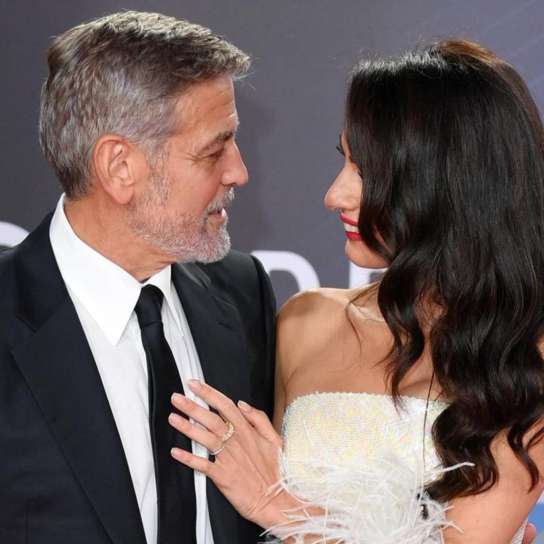 Amal Clooney says ‘incredibly inspirational’ husband George Clooney and their twins give her ‘balance’