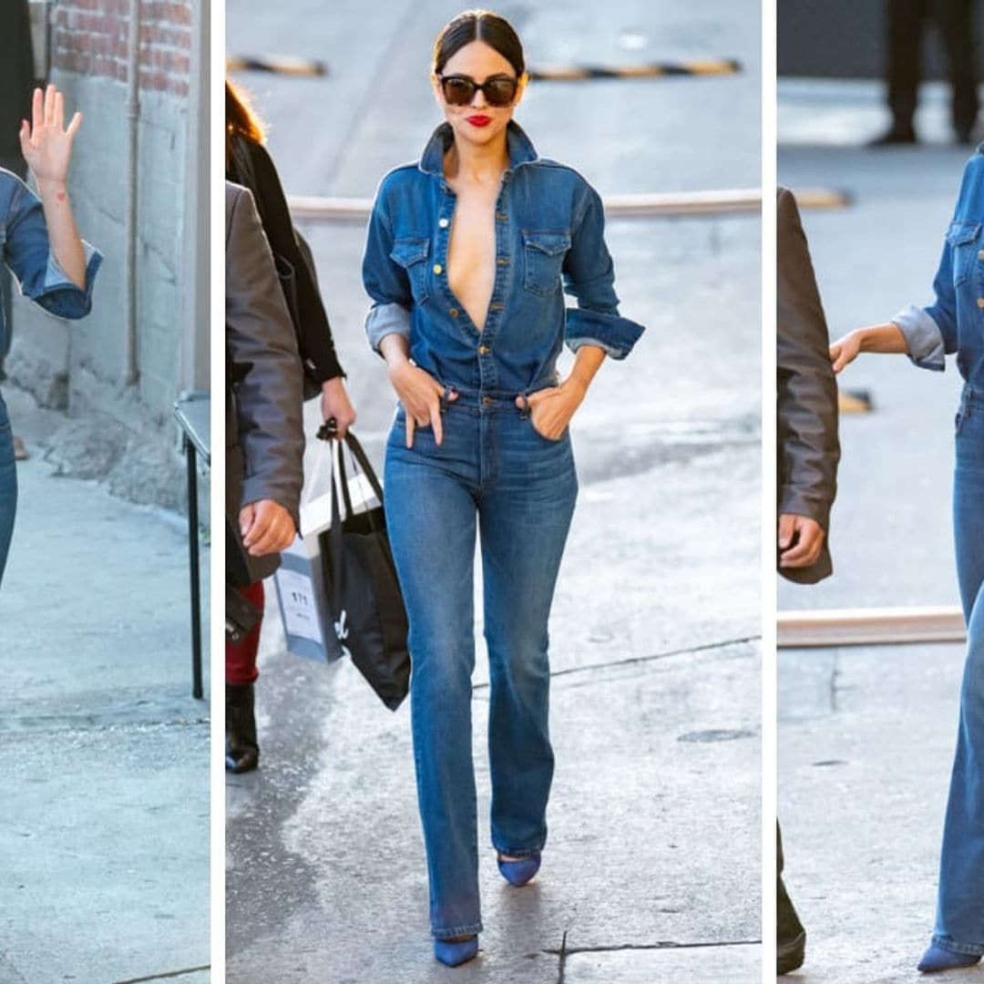 Eiza González proves anyone can rock a denim jumpsuit effortlessly: See how to wear it