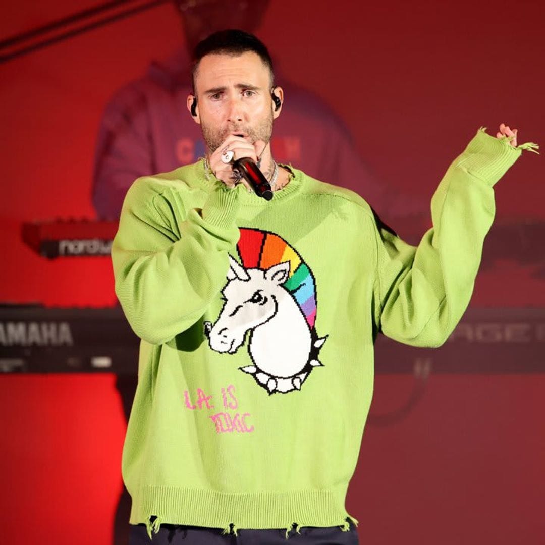 Adam Levine defends his surprising reaction to a fan grabbing him in viral video