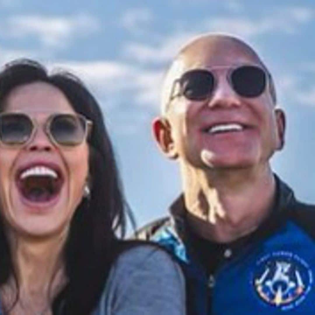 Lauren Sanchez supports her billionaire boo Jeff Bezos