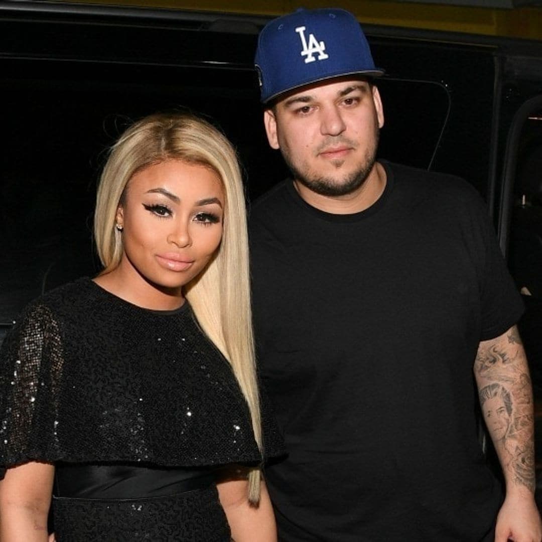 Rob Kardashian and fiancée Blac Chyna confirm they are expecting their first child