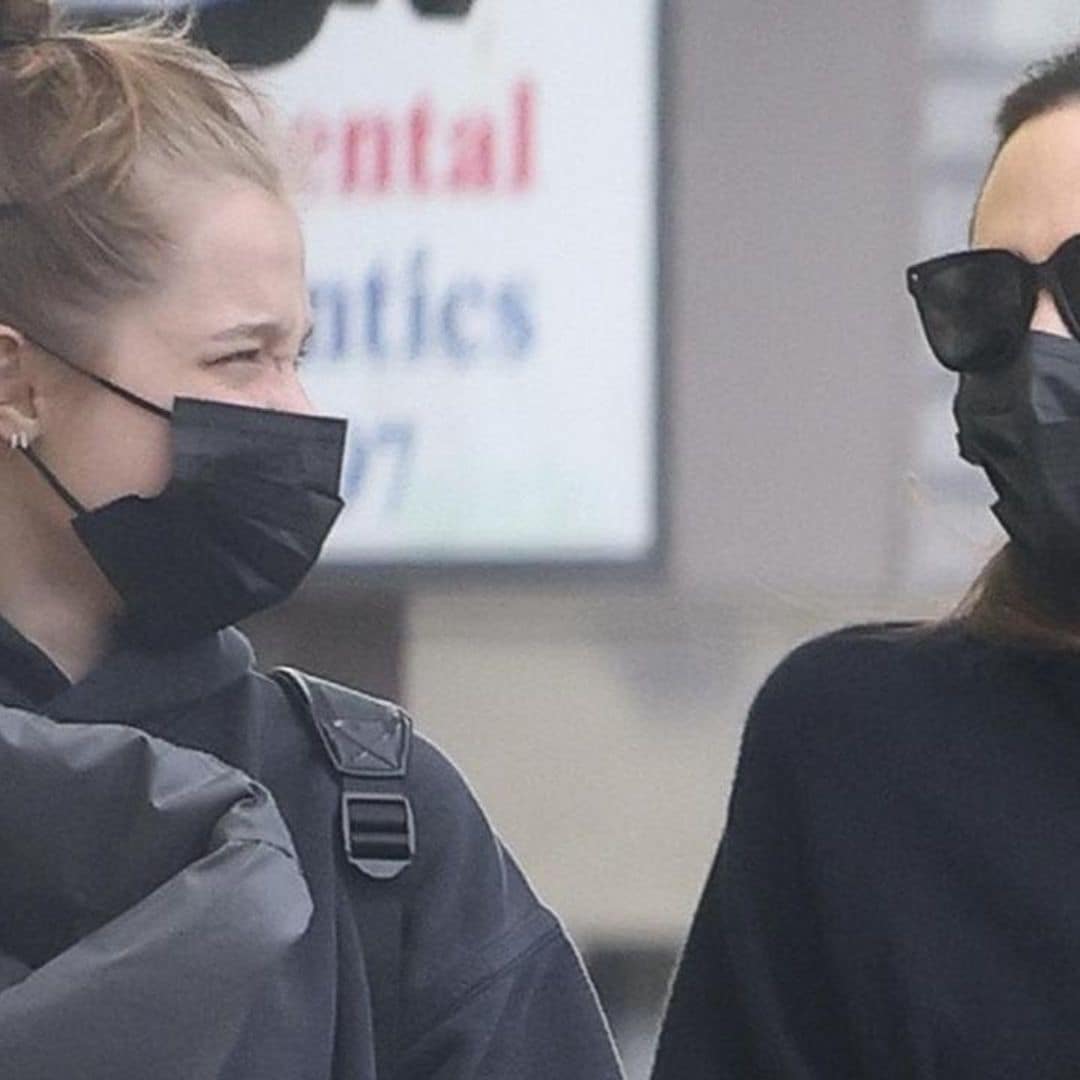 Angelina Jolie makes casual look chic on LA shopping trip with daughter Shiloh