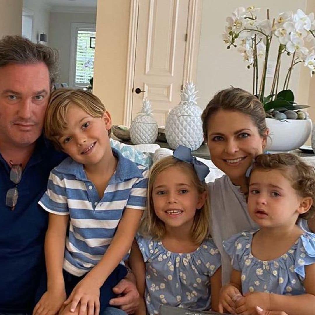 Princess Madeleine and kids celebrate Sweden’s National Day from Miami mansion