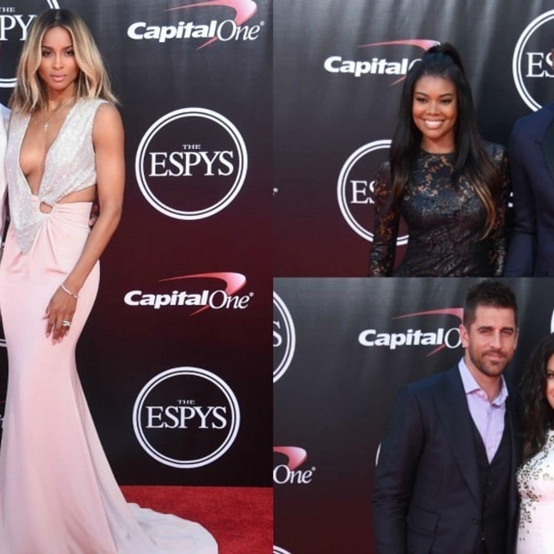 Ciara and Russell Wilson make debut as husband and wife as they join glam guests at the ESPYs