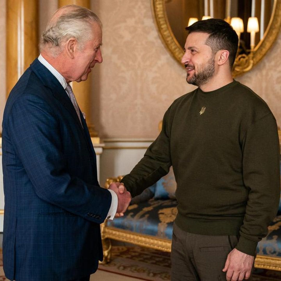 British royal welcomes Ukraine’s President Zelenskyy to Buckingham Palace