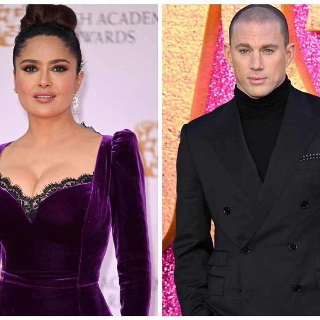 Salma Hayek wishes Channing Tatum a happy birthday with an epic video of them dancing