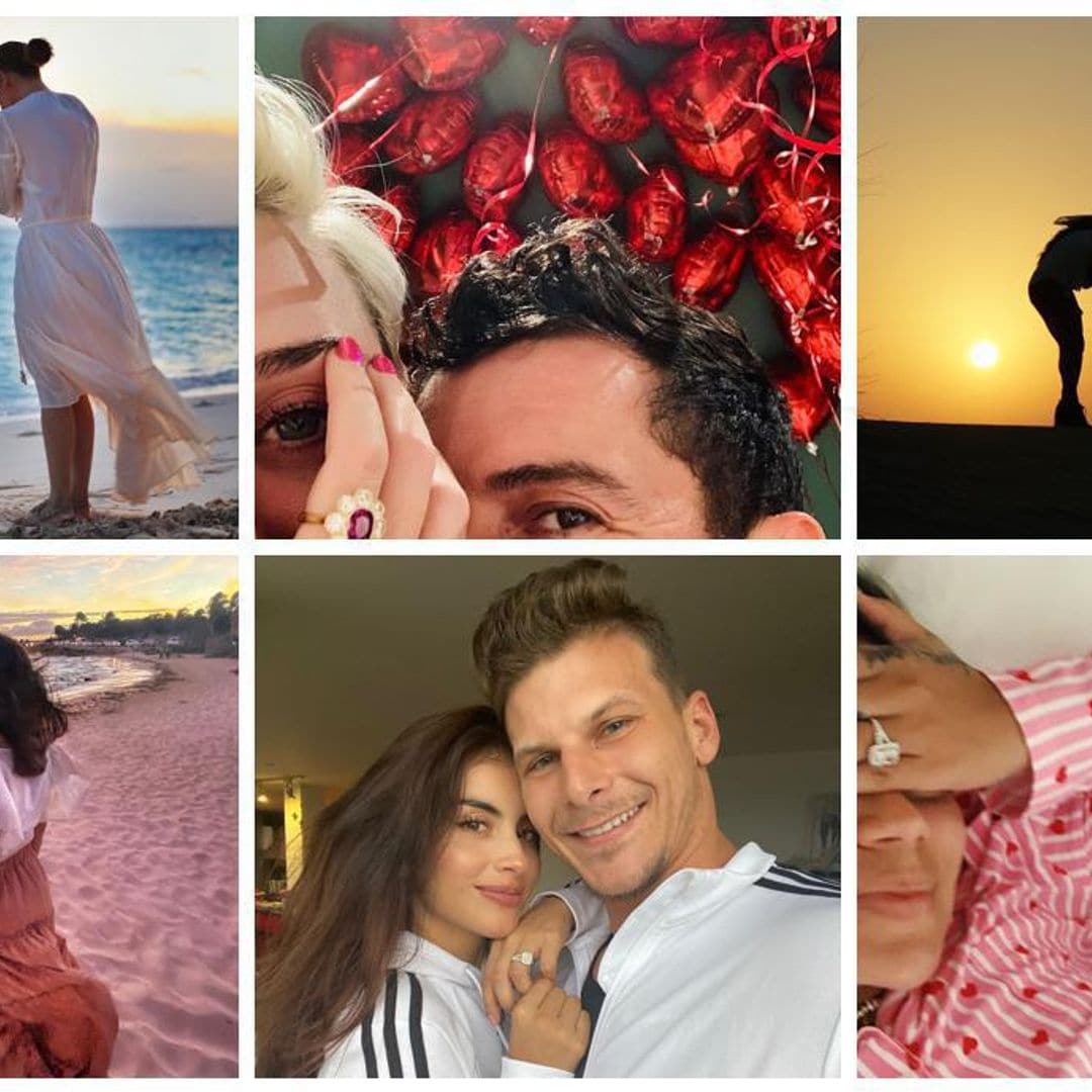 Jennifer Lopez and Alex Rodriguez, Karol G and Anuel AA... See all the celebs going into 2020 engaged