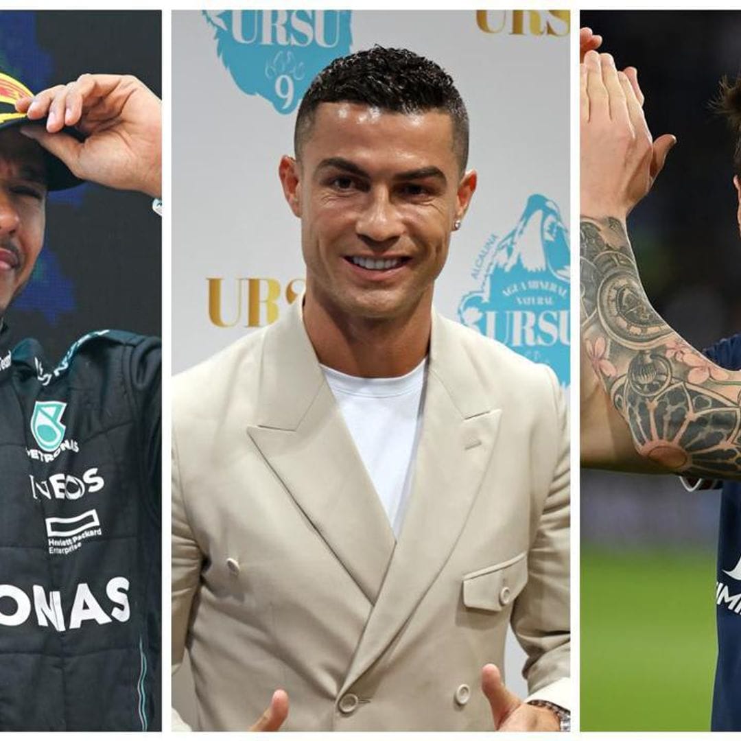 Lewis Hamilton, Cristiano Ronaldo, and Messi rank as the most loved athlete-owned clothing brands