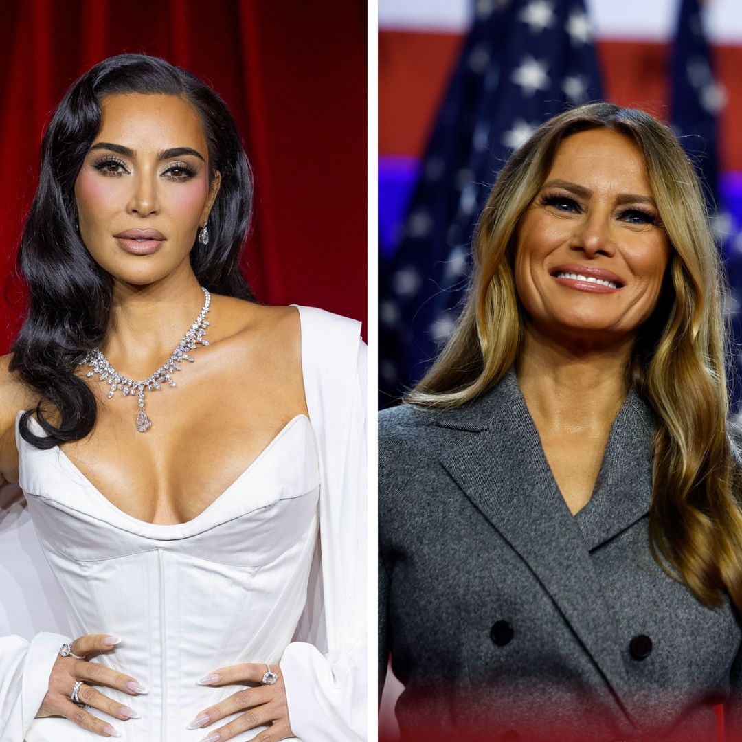 Kim Kardashian shares her support for Melania Trump during presidential inauguration