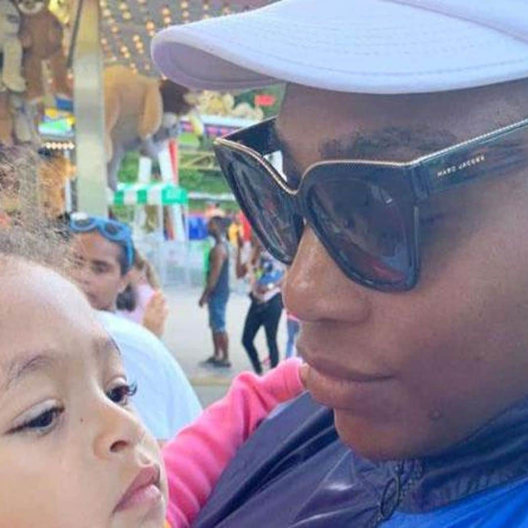 Serena Williams' daughter Olympia steals mom's makeup in hilarious video