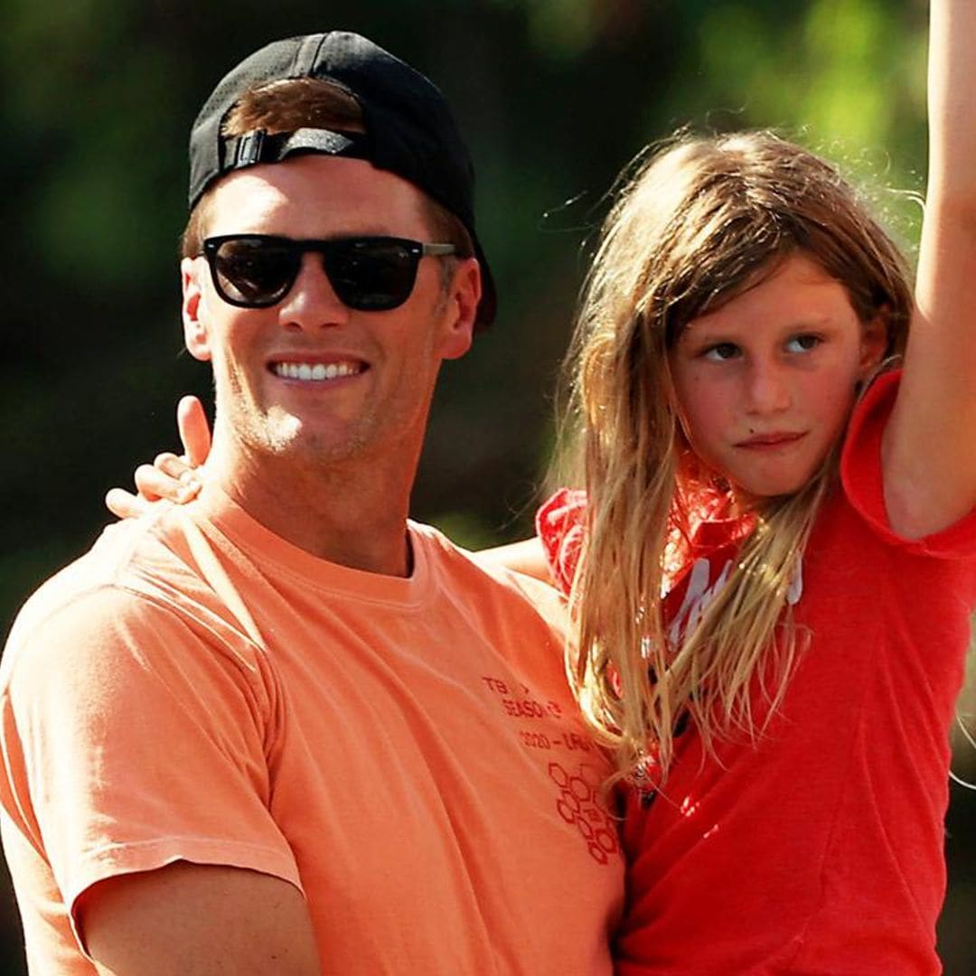 Tom and Vivian Brady share updates on their ‘daddy-daughter date’