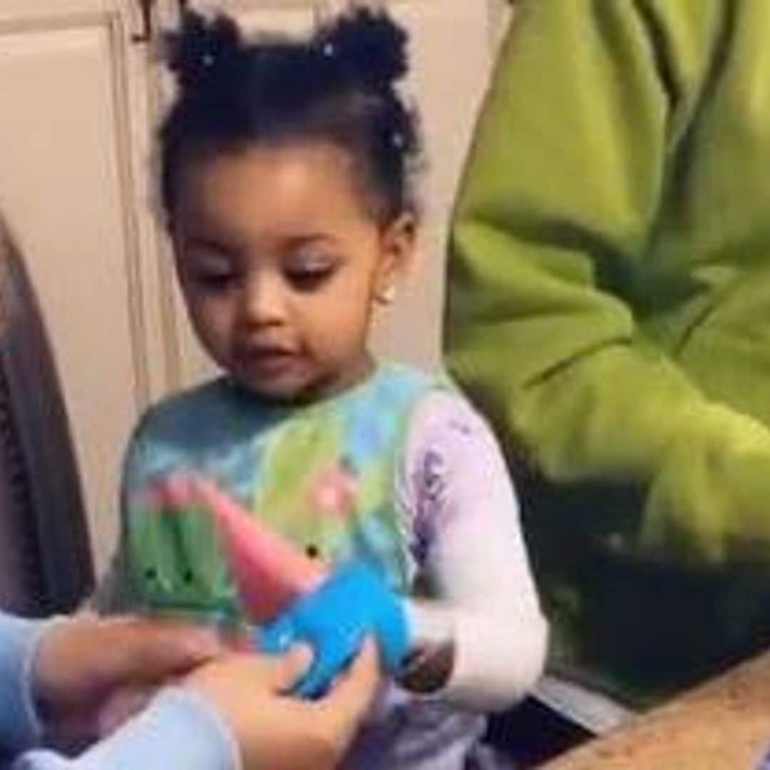 Cardi B’s daughter Kulture makes cookies while mom takes a nap ‘till tomorrow’