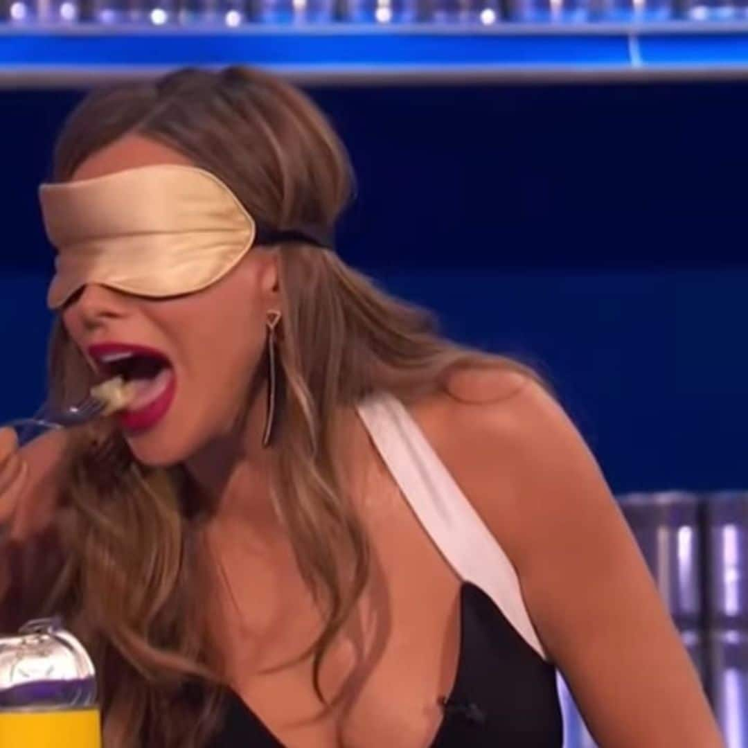 Sofia Vergara almost eats pig jelly on America’s Got Talent