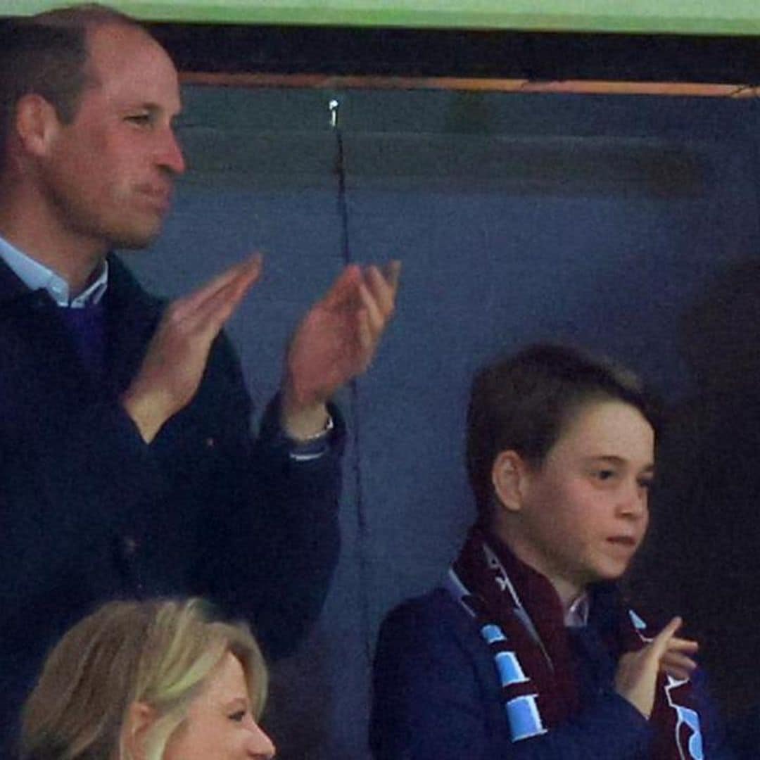 Prince William and Prince George enjoy father-son outing weeks after the Princess of Wales’ announcement