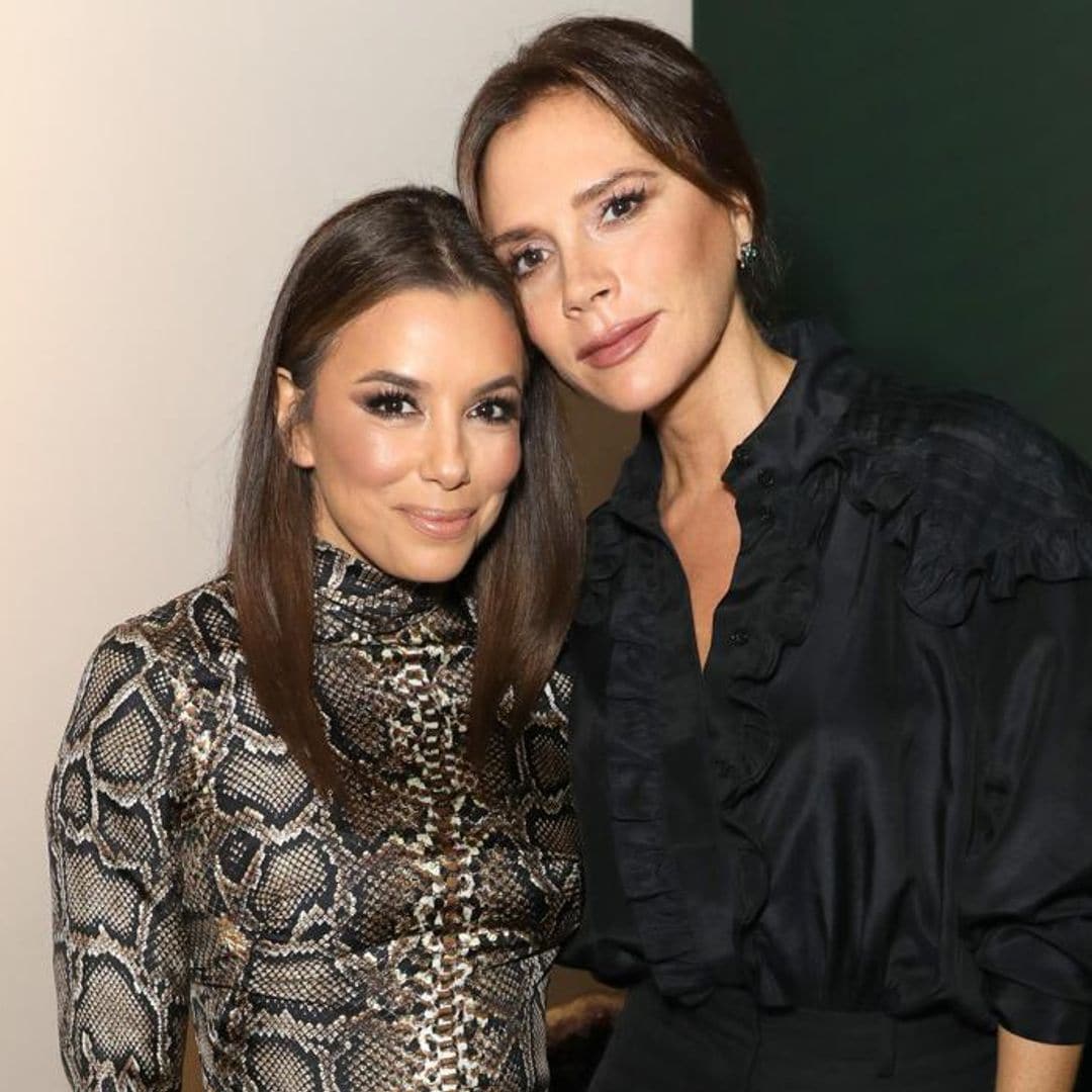 Eva Longoria and Victoria Beckham unite families for royal-like Christmas